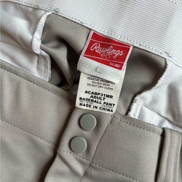 Men's Gray Pants - Picture 4 of 7